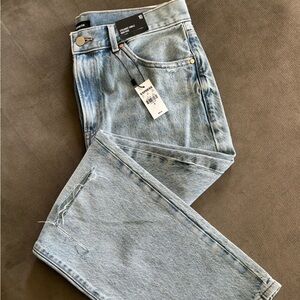 Express Straight Ankle High Rise